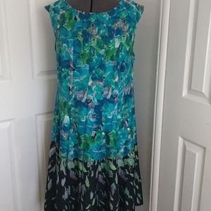 Monet like print sundress
